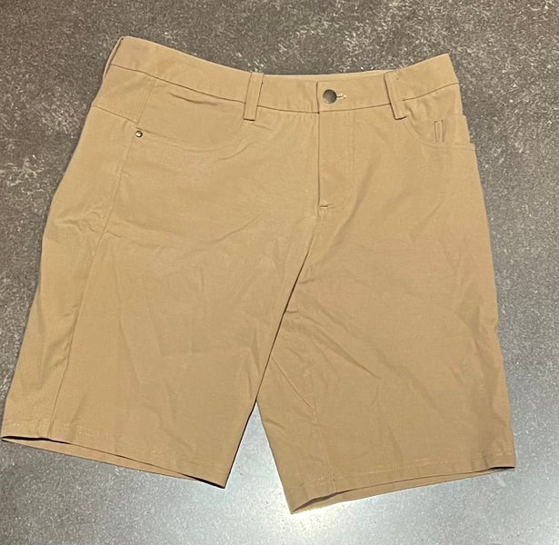 Lee Dungarees Shorts Mens 32 Beige Cargo Pockets Outdoor Hiking