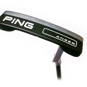 2023 Ping Anser Black Dot Black 37" Slight Arc Blade Putter