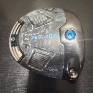 MINT * Callaway PARADYM AI SMOKE MAX 10.5* Driver Head