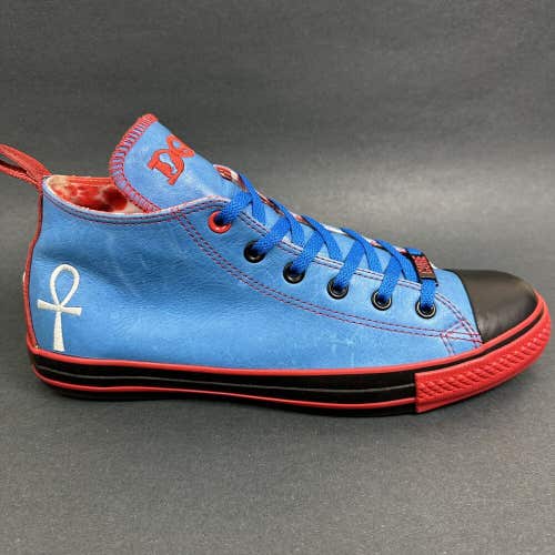 Converse Red Cure All DQM Dave’s Quality Meat Shoes Blue Black 100728 Men’s 11