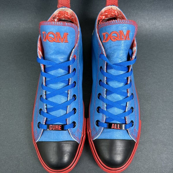 Converse Red Cure All DQM Dave’s Quality Meat Shoes Blue Black 100728 Men’s 11