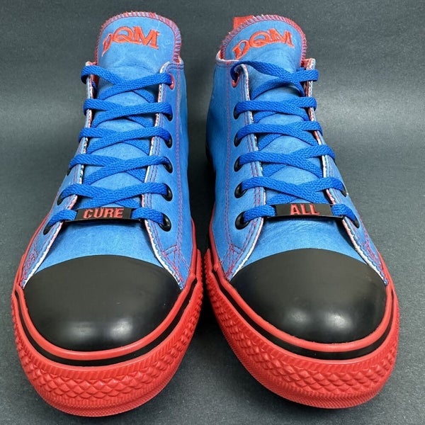 Converse Red Cure All DQM Dave’s Quality Meat Shoes Blue Black 100728 Men’s 11
