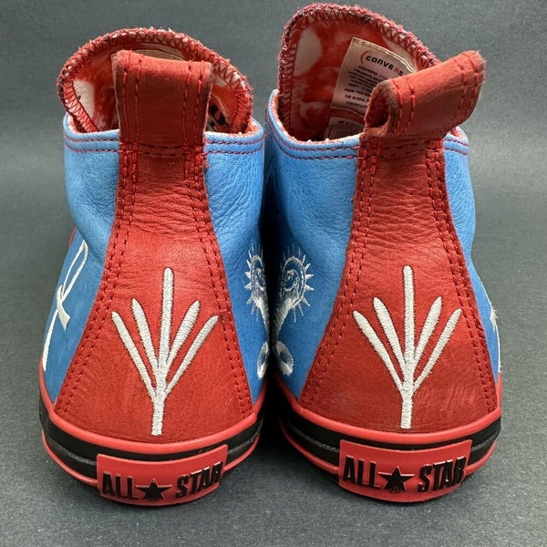 Converse Red Cure All DQM Dave’s Quality Meat Shoes Blue Black 100728 Men’s 11