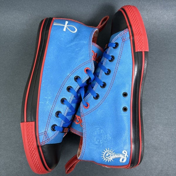Converse Red Cure All DQM Dave’s Quality Meat Shoes Blue Black 100728 Men’s 11