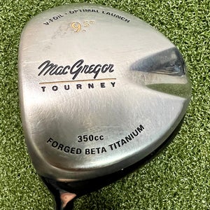 MacGregor Tourney 9.5* Driver Stiff Graphite / Left Handed /NEW GRIP / sa8426