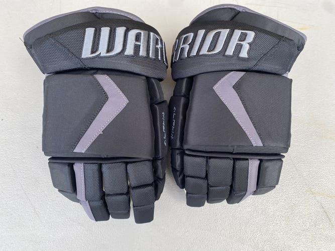 Warrior Alpha LX Pro Stock Hockey Gloves 13" Black 5136