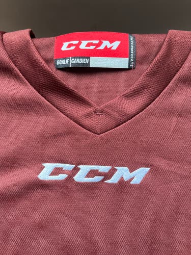 Red New Intermediate Goalie Cut CCM Jersey