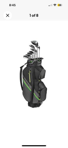 2022 TAYLORMADE RBZ SPEEDLITE FULL SET (13 PIECES) RH A FLEX USED 12 CLUBS/1 BAG