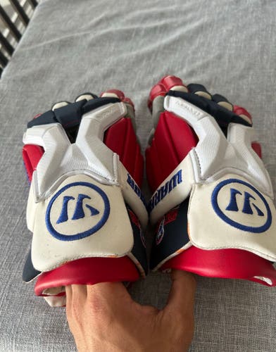 New  Warrior Large Burn Pro Lacrosse Gloves