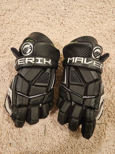 Used Maverik M5 Lacrosse Gloves 13"