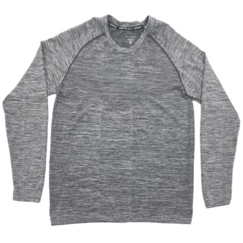 Alpha 3D KNITTED Performance Grey Long Sleeved Shirt Large