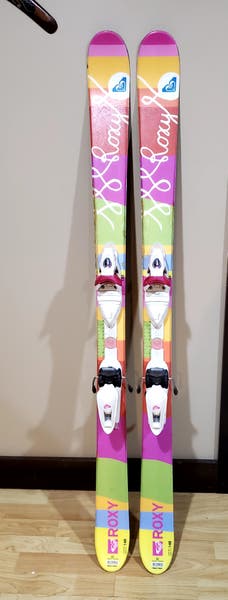 Used Women's Roxy Ski 148cm twin tip Freestyle beginner