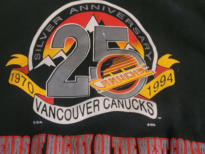 Vintage Vancouver Canucks Hockey Sweatshirt