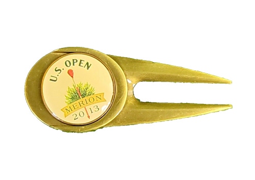 U.S. Open 2013 Merion Divot Repair Tool With Ball Marker In Good Condition