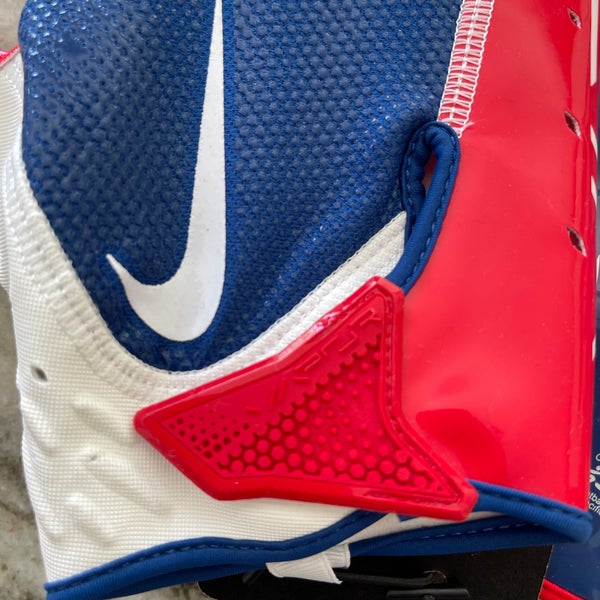 Nike Vapor Jet 7.0 SE Football Gloves Red White Blue USA