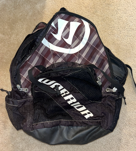 Warrior Lacrosse Backpack with Stick Slot