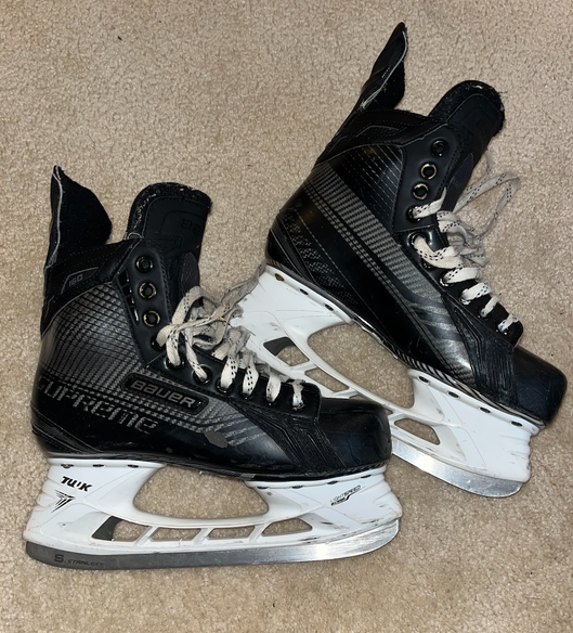 Bauer Supreme 160 Black Hockey Skates Regular Width (size 6)