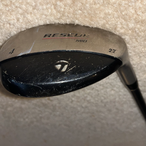 Men's TaylorMade Right Handed Rescue Mid Hybrid Regular Flex 4H