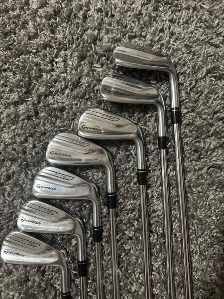 Men's Right Handed Stiff Flex Steel Shaft P790 Iron Set