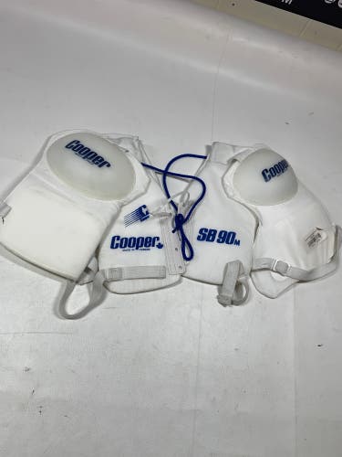 Cooper SB90 NHL Pro Stock 80’s Shoulder Pads Vintage Sr Medium