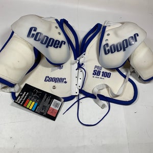Cooper Pro SB 100  80’s Shoulder Pads Vintage SR Long Large