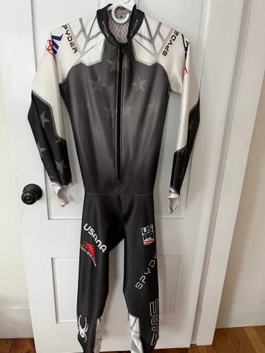 Unisex Used Large Spyder U.S. Ski Team Ski Suit FIS Legal