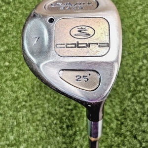 Cobra Gravity Back 7 Wood 25*  /  RH / Ladies Graphite ~41" / Good Grip / jd6859