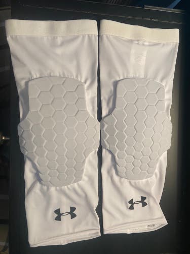 NEW Under Armour Compression Heat Gear Knee Pad Leg Sleeves