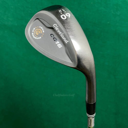 Cleveland CG16 Tour Black Pearl 60-12 60° Lob Wedge Traction Steel Wedge flex