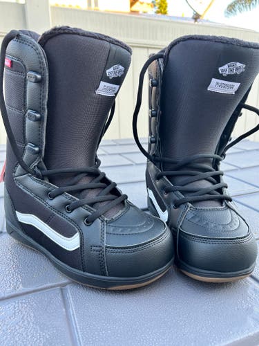 New Men's Size 7.5 (Women's 8.5) Vans Hi-Standard Snowboard Boots Medium Flex