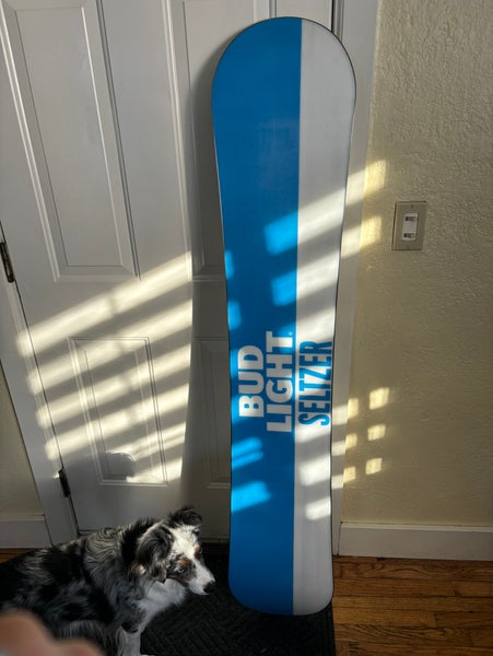 Rare Bud Light Seltzer all mountain snowboard 155 SidelineSwap