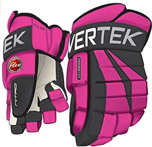 V5.0 Glove Blk Pink 9"