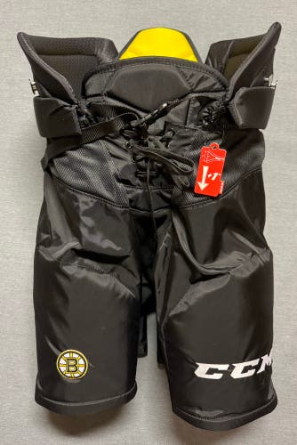 New Pro Stock Boston Bruins CCM HPTK Pants - Large