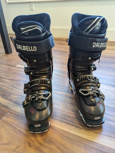 EUC Women's Dalbello All Mountain Panterra 75 W Ski Boots Soft Flex Worn 5 Days