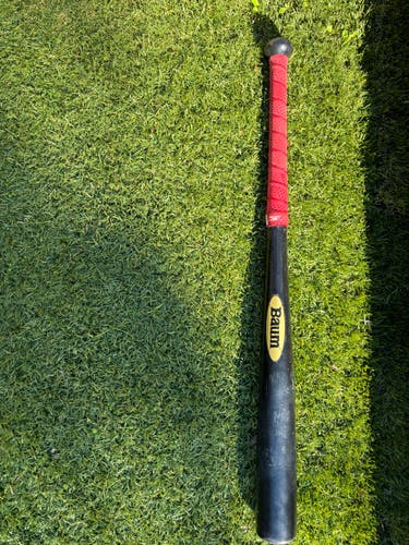 Used 2023 Baum Wood Gold Stock Bat (-3) 28 oz 31"