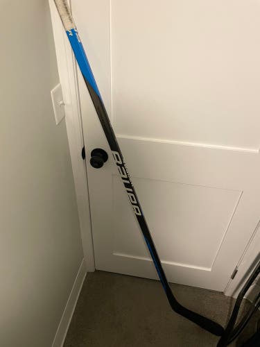 Left handed Bauer nexus hockey stick