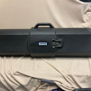 Used hard plastic Travel Cover with wheels