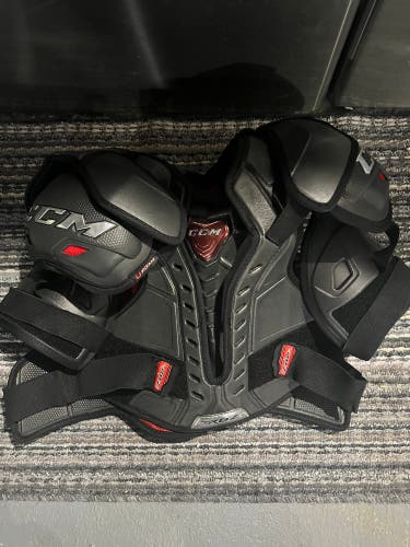Used Large CCM U+ Shoulder Pads