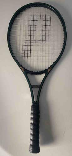 VTG Prince Graphite 110 Oversize 4 Stripe 4 5/8" Grip Tennis Racquet EUC