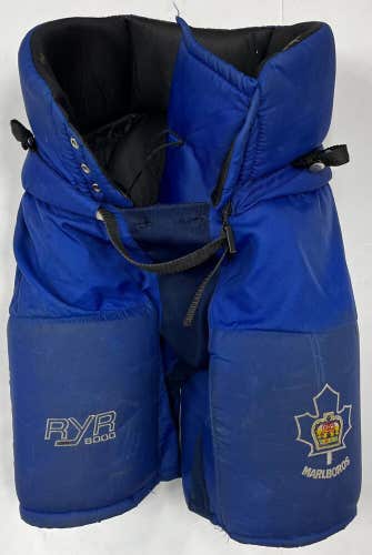 Vintage RYR Pro Stock Toronto Marlboros Marlies hockey pants sz 46 small pant SR