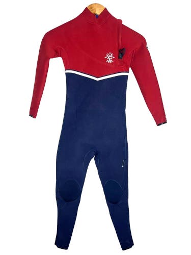 Rip Curl Childs Full Wetsuit Kids Size 12 Flash Bomb E6 3/2 Sealed Zip-Free