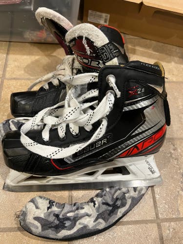 Used Bauer Regular Width  Size 5.5 Vapor X2.9 Hockey Goalie Skates