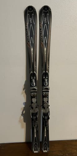 Rossignol Zenith Z5 Carbon VAS Carving Skis 154 cm Look Pivot 10 Bindings TUNED!