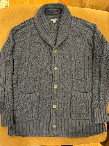 LL Bean Cotton Fisherman Sweater
