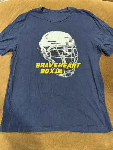Braveheart Box lacrosse Tshirt