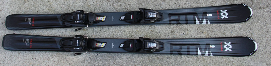 NEW 100cm Volkl RTM JR kids  Skis with matching size adjustable motion 4.5 Bindings set