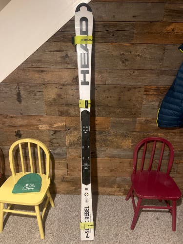 Used 2022 Racing With Bindings World Cup Rebel e-SL ‘22 Skis