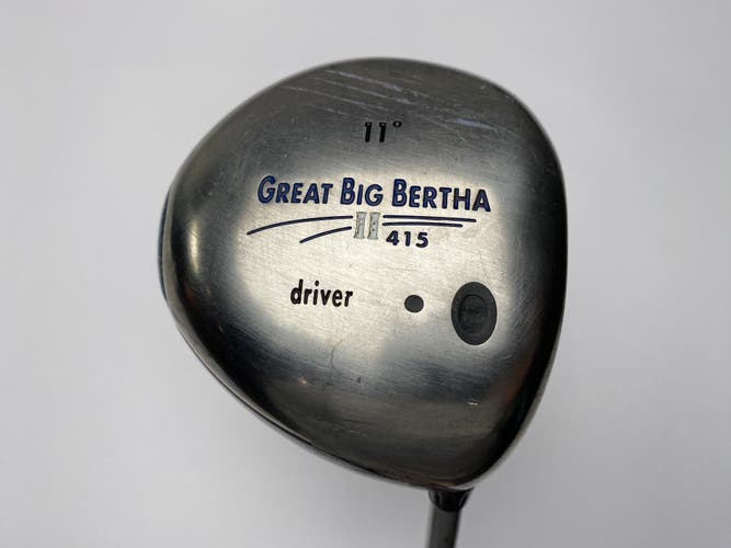 Callaway Great Big Bertha II Driver 11* GBB System 60 Light Graphite Mens RH