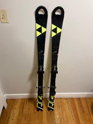 Used Racing With Bindings Max Din 10 RC4 World Cup SL Skis