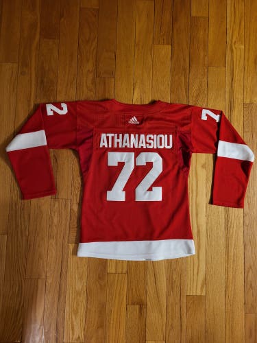 Detroit Red Wings Andreas Athanasiou Women's Adidas Jersey